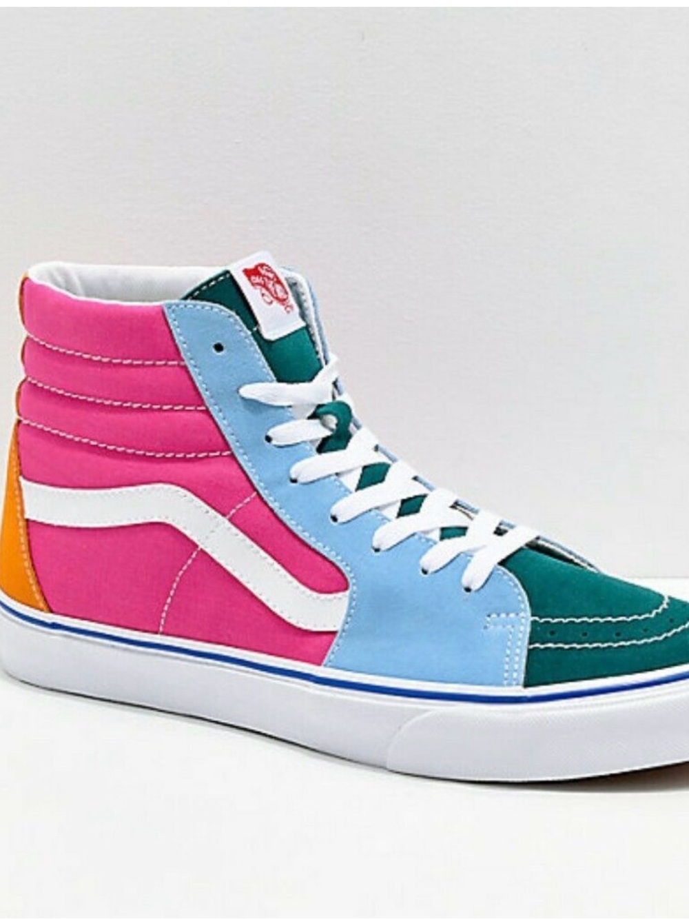 Vans SK8-Hi Suede Multi-Color High Top Sneakers – Men’s 10 / Women’s 11.5 – NWOT